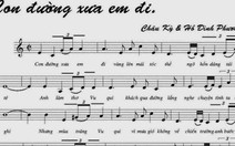 'Con đường xưa em đi': 'Chiến trường anh bước đi là chiến trường nào?'