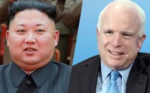 ​Triều Tiên phản ứng việc ông John McCain xúc phạm Kim Jong Un