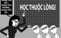 Ám ảnh... học thuộc lòng!