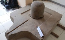 Phát hiện bộ Linga - Yoni Chăm Pa lớn nhất từ trước đến nay