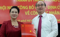 ​Tân Bí thư Thành ủy Nguyễn Thiện Nhân: ‘Đúng nghĩa là về nhà’