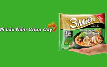 “3 Miền” giới thiệu mì Lẩu Nấm Chua Cay đầu tiên tại Việt Nam