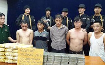 Bắt 40 bánh heroin và 120.000 viên ma túy tổng hợp