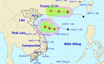 Bão số 3 di chuyển vào Trung Quốc