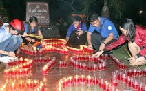 ​Hàng chục ngàn ngọn nến sưởi ấm anh linh liệt sĩ