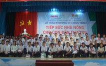 Tiếp sức 59 học sinh con nhà nông Long An