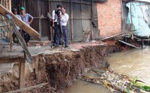 Vĩnh Long họp khẩn di dời hàng chục hộ dân bị sạt lở