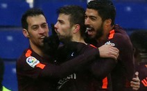 ​Barcelona chật vật cầm chân Espanyol