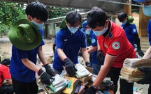 TP.HCM giúp trường học Khánh Hòa khắc phục hậu quả mưa lũ, nấu ăn, khám bệnh miễn phí cho người dân
