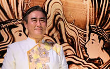 Họa sĩ tranh cát Trí Đức kể chuyện cội nguồn Việt Nam với bạn bè quốc tế tại Tunisia