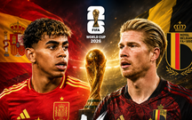 Tương quan sức mạnh giữa Tây Ban Nha và Bỉ ở tứ kết World Cup 2026