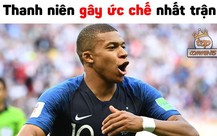 Pháp thắng, Mbappe khiến dân mạng tức vì câu giờ