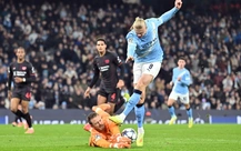 Haaland dự bị, Man City thua sốc Leverkusen