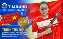 SEA Games 33 ngày 14-12: Xạ thủ Trịnh Thu Vinh lần đầu giành HCV, phá kỷ lục SEA Games