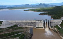 Hồ thủy lợi 85 triệu m³ ở Ninh Thuận vừa khánh thành vài tháng đã nứt, thấm thân đập