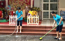 Trường mầm non ở TP.HCM tươm tất chờ đón trò cưng đi học lại