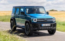 Mercedes-Benz lại nhá hàng mini G-Class, ngang cỡ Suzuki Jimny