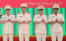 Công an tỉnh Lâm Đồng, Đồng Tháp công bố các quyết định về công tác cán bộ