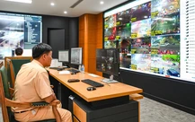 Cận cảnh camera AI tự động phát hiện vi phạm tại Trung tâm chỉ huy của Cục Cảnh sát giao thông