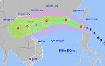 Bão Wipha vào Biển Đông, dự báo bão số 3 đi nhanh và liên tục tăng cấp