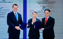 Thủ tướng Lê Minh Hưng đối thoại cùng Giám đốc điều hành WEF Stephan Mergenthaler