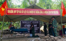 Đà Nẵng huy động bộ đội tìm kiếm hài cốt 8 liệt sĩ trong hang đá