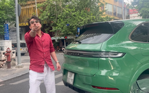 Bắt khẩn cấp 2 người lái xe Porsche và Mitsubishi ẩu đả giữa ngã tư ở trung tâm TP.HCM