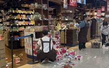 NÓNG: Nổ tại siêu thị Aeon Nhật Bản sau trận động đất 7,1 độ, nhiều người thiệt mạng