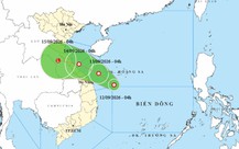 Áp thấp nhiệt đới vừa hình thành, Hà Tĩnh đến Quảng Ngãi đang mưa lớn