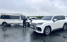 Vụ xe Lexus dừng đột ngột gây tai nạn liên hoàn trên cao tốc: Tạm giữ hình sự tài xế