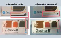 TP.HCM cảnh báo thuốc Getino-B Tablets 300mg trị viêm gan B nghi ngờ giả