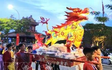 Khai mạc Ngày hội quảng diễn Lân - Sư - Rồng và rước đèn Trung thu