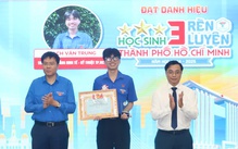 Vinh danh 87 gương 'Học sinh 3 rèn luyện TP.HCM'