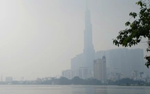 Sáng nay TP.HCM mù mịt có phải do ô nhiễm?