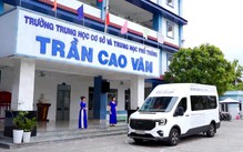 Trường THCS-THPT Trần Cao Vân sẵn sàng đón học sinh năm học mới