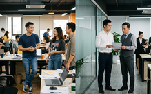 Làm 'con ốc' ở tập đoàn lớn hay làm 'đầu tàu' doanh nghiệp nhỏ?