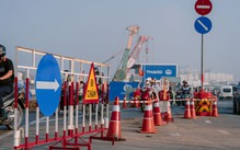 Giao thông đường Trường Chinh cải thiện sau phân làn