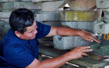 Kho cối đá xay bột lưu ký ức nhọc nhằn của một người nông dân miền Tây