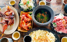 Bò nhúng lá chúc, gà đốt vùng Bảy Núi An Giang ngon hết sảy
