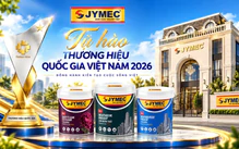 Sơn JYMEC tự hào là Thương hiệu Quốc gia Việt Nam 2026