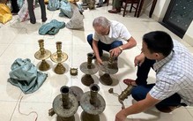 Làm rõ loạt vụ trộm đồ thờ cúng bằng đồng tại nhiều đình làng ở Quảng Trị