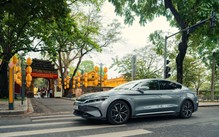 Xe điện BYD đồng hành triển lãm nghệ thuật ‘Trời, Non, Nước’