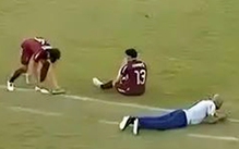Bầy ong tràn vào sân khiến cầu thủ hoảng sợ, trốn vào phòng thay đồ ở trận chung kết U20 Brazil