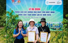 Maersk Việt Nam lan tỏa tinh thần sống xanh qua hoạt động trồng cây