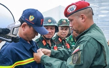 Đoàn cứu nạn, cứu hộ Việt Nam nhận Huy chương 'Anh hùng Venezuela'