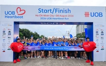 Giải chạy bộ UOB Heartbeat Run 2026 gây quỹ hơn 950 triệu đồng