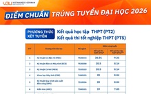 Trường Đại học Việt Đức công bố điểm chuẩn đại học năm 2026