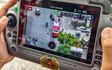 Drone hỗ trợ cảnh sát giao thông phát hiện hàng loạt vi phạm trên đường vành đai 3