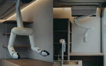 Nhật Bản làm nhà có robot chạy trên trần, tự làm việc nhà