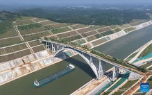 Trung Quốc mở kênh đào dài 134km ở Quảng Tây, nối sông với Biển Đông